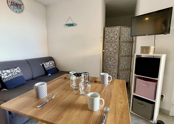Moderne 5 Couchages Avec Parking Et Piscine - Fr-1-748-8 * Canet-en-Roussillon