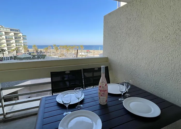 Moderne 5 Couchages Avec Parking Et Piscine - Fr-1-748-8 Lejlighed Canet-en-Roussillon